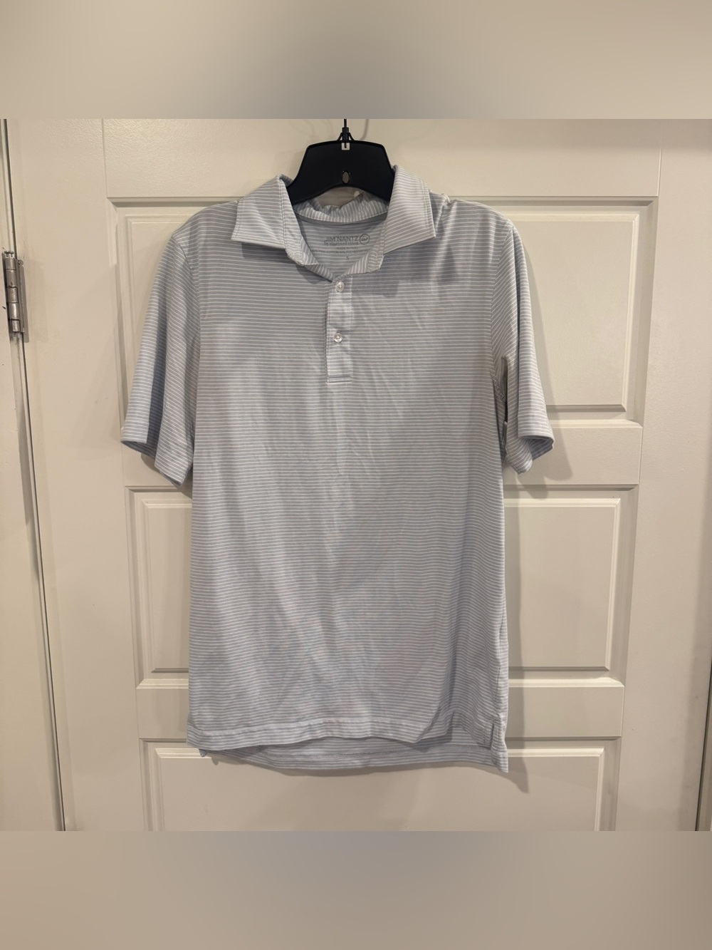 Jim Nantz Collection Polo Shirt by Vineyard Vines Blue/White Men’s Size Small